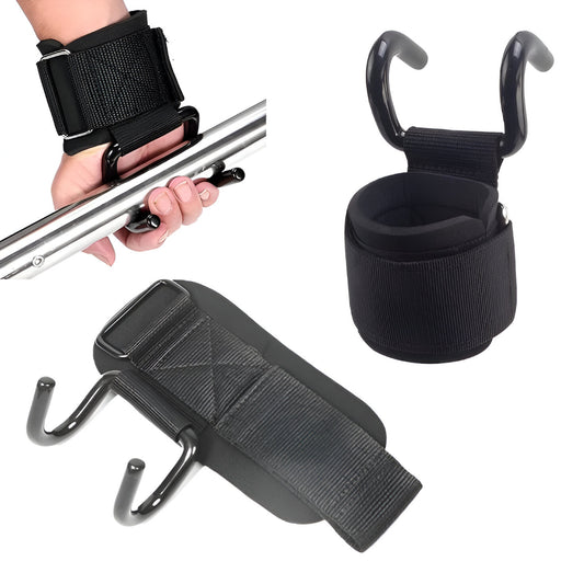 Weight Lifting Rod Hooks Wrist Support