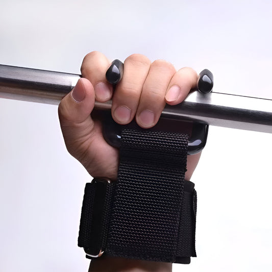 Weight Lifting Rod Hooks Wrist Support